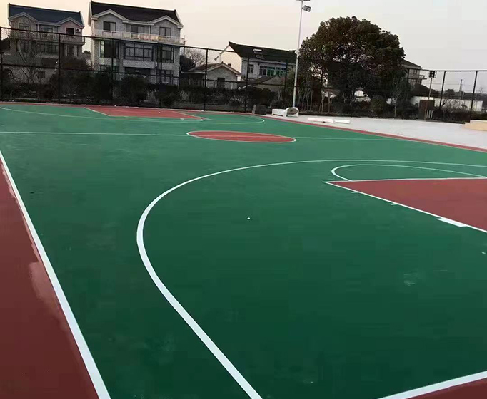 矽PU籃球場